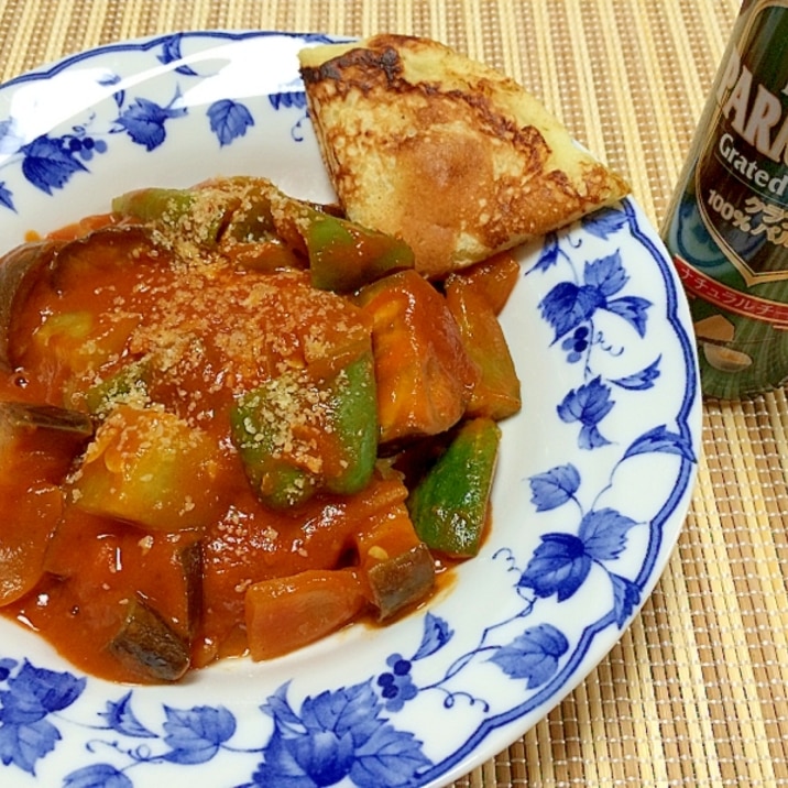 15分◎フライパンで煮込まず！太陽の夏野菜カレー☆